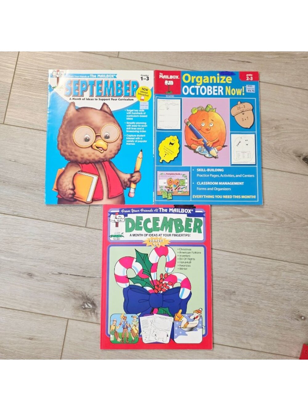 3 Education Center Friends at Mailbox Ideas Homeschool Kid Grades Books CLEAN